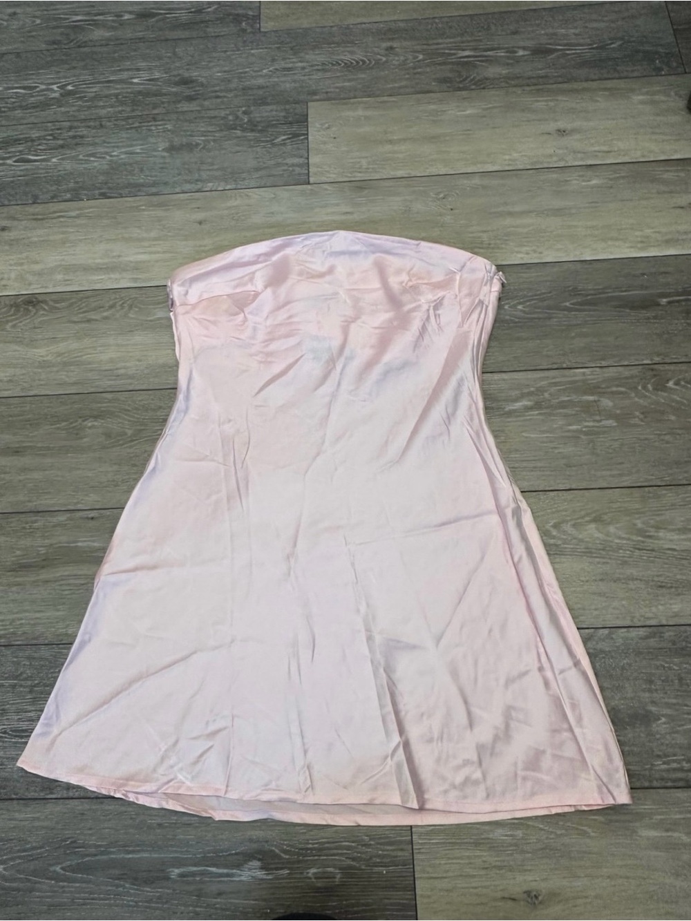 Princess Polly Pink Jasmyn Mini Dress Strapless Pink A-Line Dress